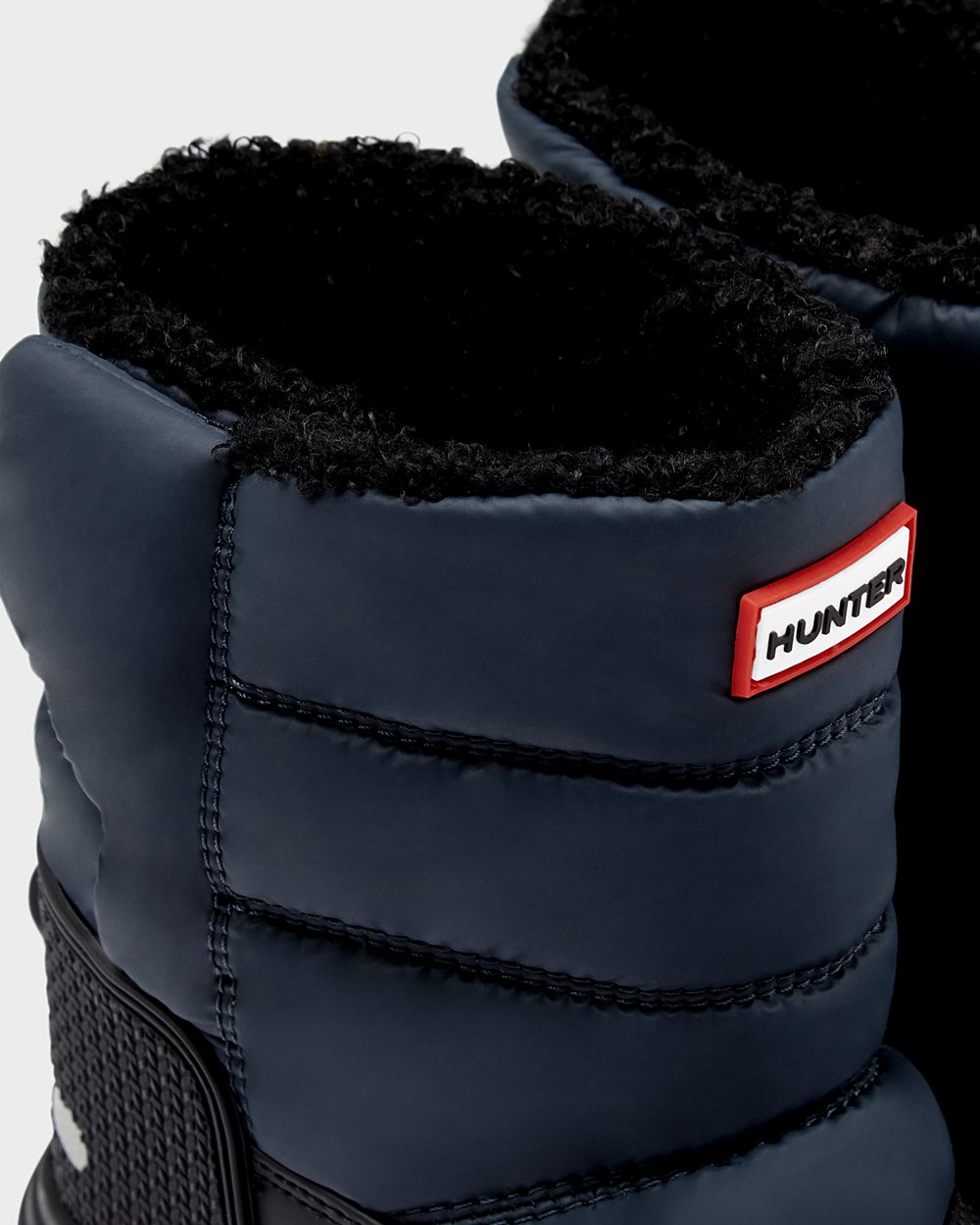 Kids Hunter Original Big Insulated | Snow Boots Navy/Black | NZ-94786-VBWT